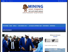 Tablet Screenshot of miningnewsmagazine.org